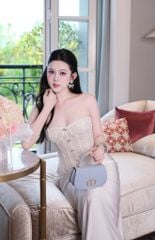 Set Yếm Ren Phối Cv Lụa
