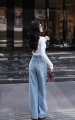 Quần Jean Straight Cood Distressed