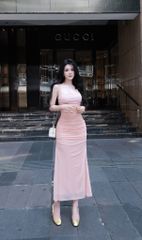 Đầm Lưới Yếm Đuôi Cá
