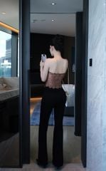 Quần jean Ống Bass Túi Sau