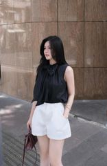 Áo Babydoll Cột Nơ Sau SN