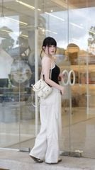 Áo Thun Lai Bầu Cổ U