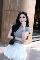 Áo Thun Trơn Cổ Tròn