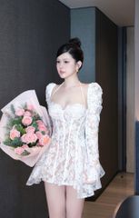 Đầm Ren TD Cột Yếm