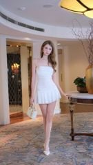 Đầm Lưới 2S Kèm Charm