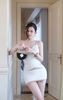 Đầm Thun Khoét Lưới