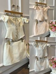 Set Áo Đan Dây Tà Nhọn