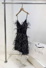 Body Lưới Nhũ Đính Lông