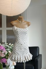 Set Cup Chấm Bi Đính Hoa