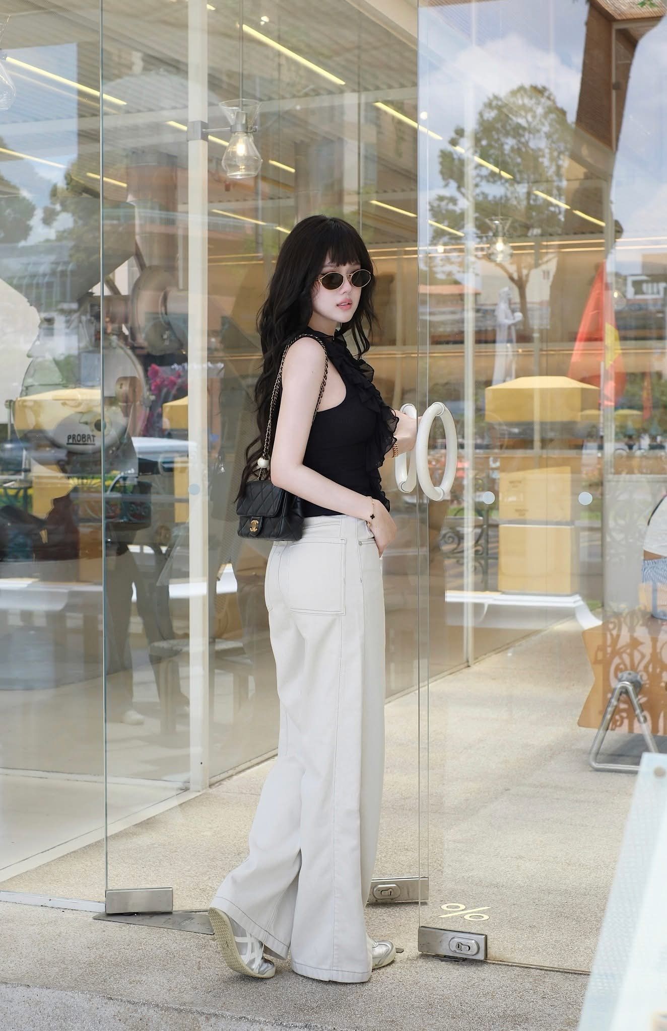 Áo Lưới  Bèo Đan Dây