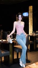 Áo Cup Đan Dây Tà Nhọn