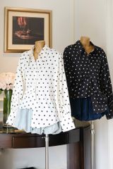 Áo Sơmi Chấm Bi