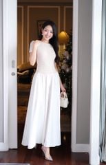 Đầm Thun Ren Phối Kate