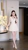 Đầm Trơn Kèm Charm Nơ Sau