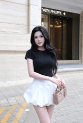 Áo Thun Trơn Cổ Tròn