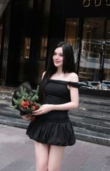CV Jean Phối Voan Đường Chỉ