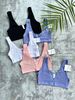 Áo Bra Thun Cổ Tim QC