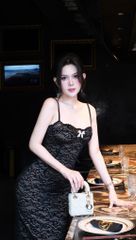 Đầm 2S Ren Kèm Charm