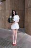 Set Xô Áo Tay Phồng + CV Viền Ren