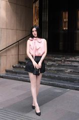 Áo Babydoll Cột Nơ Sau SN