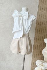 Áo Babydoll Cột Nơ Sau SN