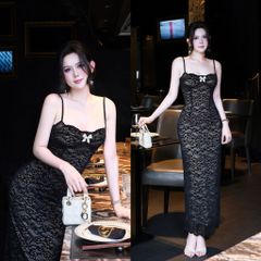 Đầm 2S Ren Kèm Charm