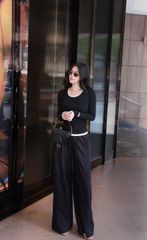 Áo Thun Nhúng 2 Bên Phối Màu