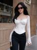 Áo Lụa TD Phối Viền Ren