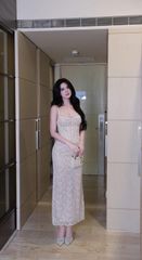 Đầm Ren 2S Nền Hoa