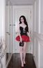 Đầm Bí Xoè 2S Kèm Nơ