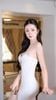 Đầm Thun Khoét Ngực Liền Đá
