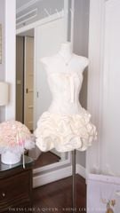 Đầm Cup Tùng Bí Đính Nơ