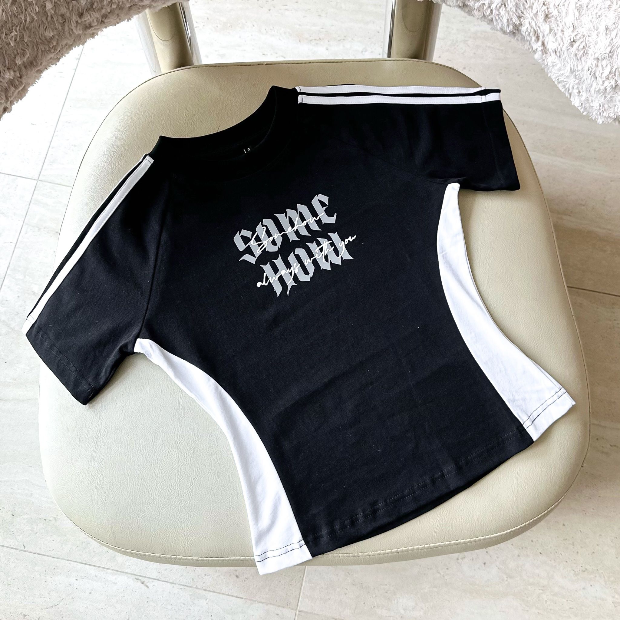 Áo Baby Tee Printed