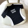 Áo Baby Tee Printed