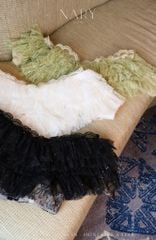 Áo Ren Tầng Bẹt Vai