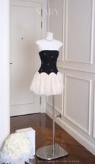 Đầm Cup Kết Viền Đá