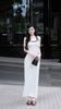 Đầm Balo Dài Chấm Bi