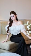 Áo Ren Tầng Bẹt Vai