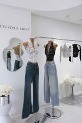 Áo Yếm Ren Nền Hoa