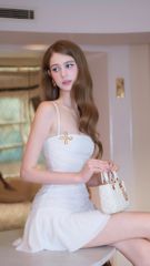 Đầm Lưới 2S Kèm Charm