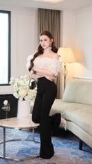 Áo Ren Tầng Bẹt Vai