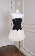 Đầm Cup Kết Viền Đá