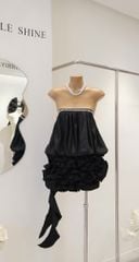 Đầm Ống Voan Tầng Viền Đá