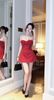 Đầm Ống Xòe Viền Bông