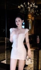 Set Áo Đan Dây Tà Nhọn