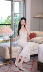 Đầm 2S Ren Kèm Charm