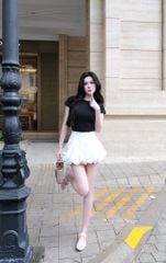 Áo Thun Trơn Cổ Tròn