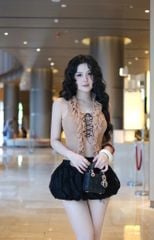 Áo Lưới  Bèo Đan Dây