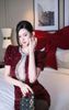 Đầm Kim Sa Viền Đá Khoét Ngực