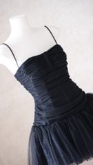 Đầm Lưới Nhúng Xòe Phối Ren